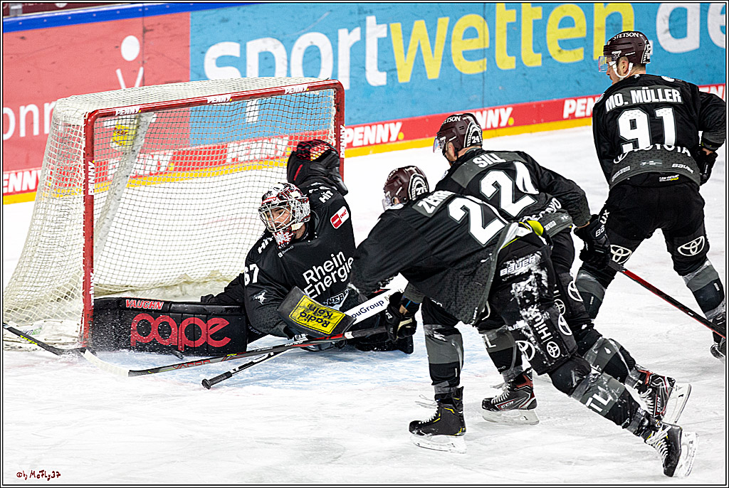 PENNY DEL;  Koelner Haie - Wolfsburg Grizzlys; Koeln, 17.03.2021